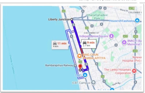 Land for Sale in Colombo 4 (Bambalapitiya) - Prime Land for Sale in Bambalapitiya