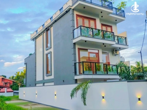 House for Sale in Maharagama - Brand New Luxury Three-Storey House for Sale in Gammana Road, Maharagama