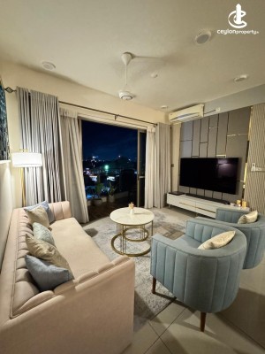 Apartment for Rent in Sri Jayawardenepura Kotte - Fully Furnished 3-Bedroom Apartment for Rent at Kings View Residencies, Co…